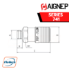 ข้อต่อสวมเร็ว AIGNEP - 741 Series MALE CILINDRIC SOCKET WITH OR