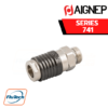 ข้อต่อสวมเร็ว AIGNEP - 741 Series MALE CILINDRIC SOCKET WITH OR