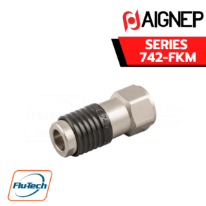 ข้อต่อสวมเร็ว AIGNEP - 742-FKM FEMALE SOCKET-FKM