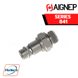 ข้อต่อสวมเร็ว AIGNEP - 841 MALE PLUG (PARALLEL) WITH OR