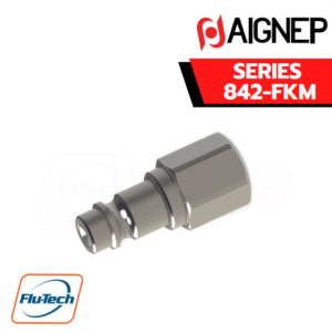 ข้อต่อสวมเร็ว AIGNEP - 842-FKM FEMALE PLUG-FKM