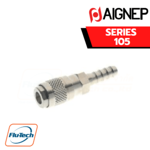 AIGNEP - SERIES 105 SOCKET WITH REST FOR RUBBER HOSE