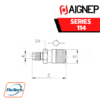 AIGNEP - SERIES 114 COMPRESSION SOCKET