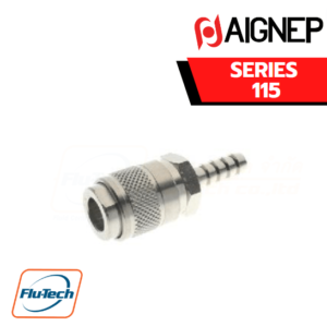 ข้อต่อสวมเร็ว AIGNEP - SERIES 115 SOCKET WITH REST FOR RUBBER HOSE