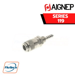 ข้อต่อสวมเร็ว AIGNEP - SERIES 119 BULKHEAD SOCKET WITH SPIGOT FOR RUBBER HOSE