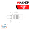 AIGNEP - SERIES 121 MALE SOCKET