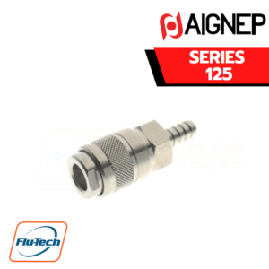 AIGNEP - SERIES 125 SOCKET WITH REST FOR RUBBER HOSE