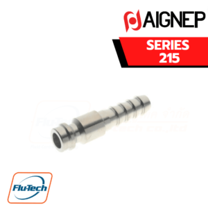 ข้อต่อสวมเร็ว AIGNEP - SERIES 215 PLUG WITH REST FOR RUBBER HOSE