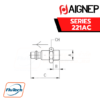 AIGNEP - SERIES 221AC STEEL MALE PLUG