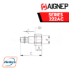 AIGNEP - SERIES 222AC STEEL FEMALE PLUG