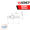 AIGNEP - SERIES 255AC PLUG WITH REST FOR RUBBER HOSE