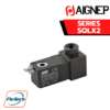 AIGNEP Valve - SOLX2 30 MM SOLENOID ATEX II2G EX DMD IIC T5 GB