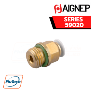 Aignep Food and Drink Series 59020 - STRAIGHT MALE ADAPTOR (PARALLEL)