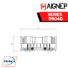 Aignep Food and Drink Series 59040 - STRAIGHT CONNECTOR