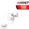 Aignep Food and Drink Series 59116 - ORIENTING ELBOW MALE ADAPTOR (PARALLEL)