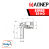 Aignep Push-In Fittings Serie 85140 INCH - ORIENTING ELBOW