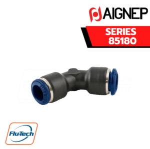 Aignep Push-In Fittings Serie 85180 INCH - 45° ELBOW CONNECTOR