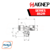 Aignep Push-In Fittings Serie 85211 INCH - ORIENTING TEE MALE ADAPTOR UNIVERSAL SHORT CENTRE LEG