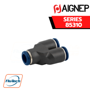 Aignep Push-In Fittings Serie 85310 INCH - Y CONNECTOR