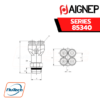 Aignep Push-In Fittings Serie 85340 INCH - Y CONNECTOR ORIENTING MALE ADAPTOR UNIVERSAL SHORT