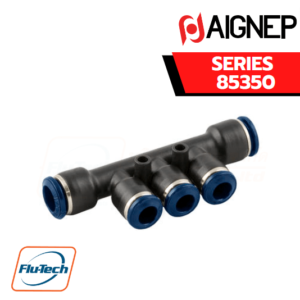 Aignep Push-In Fittings Serie 85350 INCH - REDUCTION MANIFOLD