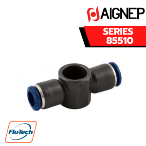 Aignep Push-In Fittings Serie 85510 INCH - DOUBLE BANJO BODY