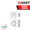 Aignep Push-In Fittings Serie 85520 INCH - DOUBLE BANJO BODY