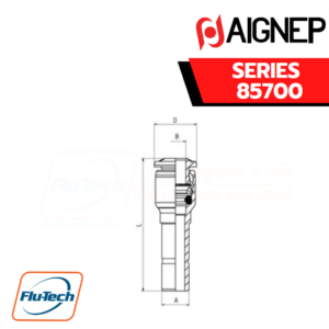 Aignep Push-In Fittings Serie 85700 INCH - REDUCER