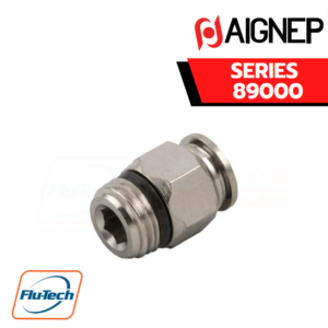 Aignep Push-In Fittings Serie 89000 STRAIGHT MALE ADAPTOR NIVERSAL SHORT