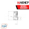 Aignep Push-In Fittings Series 40030V - STRAIGHT FEMALE ADAPTOR