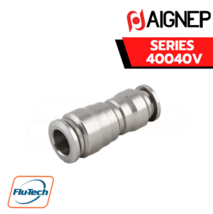 Aignep Push-In Fittings Series 40040V - STRAIGHT CONNECTOR