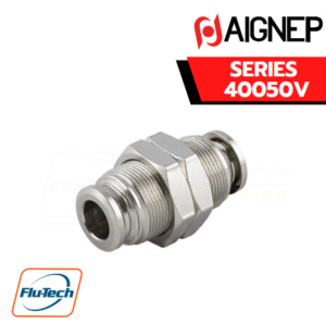 Aignep Push-In Fittings Series 40050V - BULKHEAD CONNECTOR