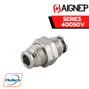 Aignep Push-In Fittings Series 40050V - BULKHEAD CONNECTOR