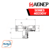 Aignep Push-In Fittings Series 40230V - TEE CONNECTOR