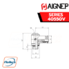 Aignep Push-In Fittings Series 40550V - ORIENTING SINGLE BANJO BODY MALE