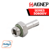 ข้อต่อลม ฟิตติ้ง Aignep Push-In Fittings Series 50600V - MALE ADAPTOR PARALLEL