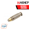 Aignep Push-In Fittings Series 58080 - NON-RETURN - PUSH-IN - PARALLEL THREAD