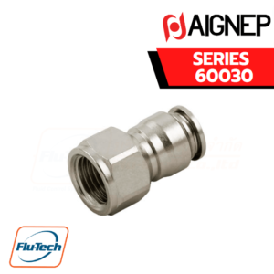 Aignep Push-In Fittings Series 60030 - STRAIGHT FEMALE ADAPTOR