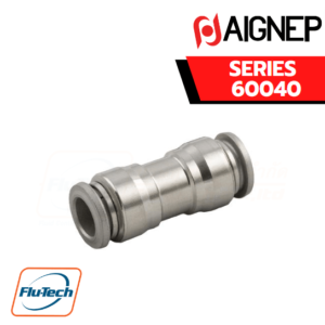 Aignep Push-In Fittings Series 60040 - STRAIGHT CONNECTOR