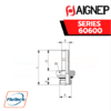 Aignep Push-In Fittings Series 60600 - MALE ADAPTOR PARALLEL