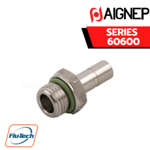Aignep Push-In Fittings Series 60600 - MALE ADAPTOR PARALLEL