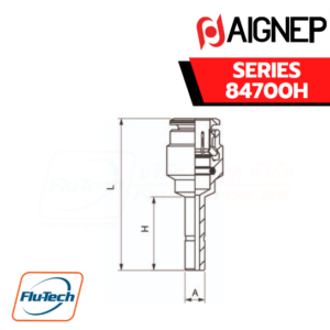 Aignep Push-In Fittings Series 84700H - REDUCER