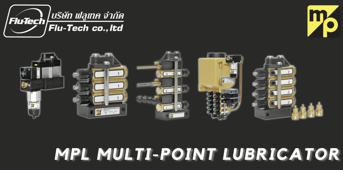 Master Pneumatic Multiple Point Lubricators - MPL Flu-Tech Thailand