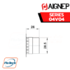 AIGNEP AUTOMATION - 04V04 SHORT LEVER SELECTOR