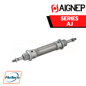 AIGNEP AUTOMATION - Pneumatic Actuators AJ SERIES DOUBLE ACTING MAGNETIC WITH DOUBLE ROD END