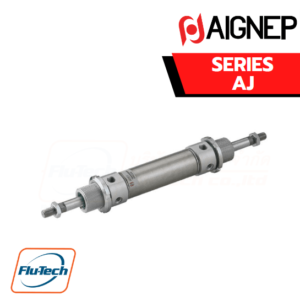 AIGNEP AUTOMATION - Pneumatic Actuators AJ SERIES DOUBLE ACTING MAGNETIC WITH DOUBLE ROD END