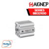 AIGNEP AUTOMATION - Pneumatic Actuators BB32100 SERIES SINGLE-ACTING MAGNETIC - Bore from 32 to 100