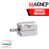 AIGNEP AUTOMATION - Pneumatic Actuators BD1225 SERIES SINGLE-ACTING MAGNETIC - SPRING THRUST - Bore from 12 to 25