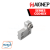 AIGNEP AUTOMATION - Pneumatic Actuators CG04DX SERIES STROKE ADJUSTER AT RETRACTION END