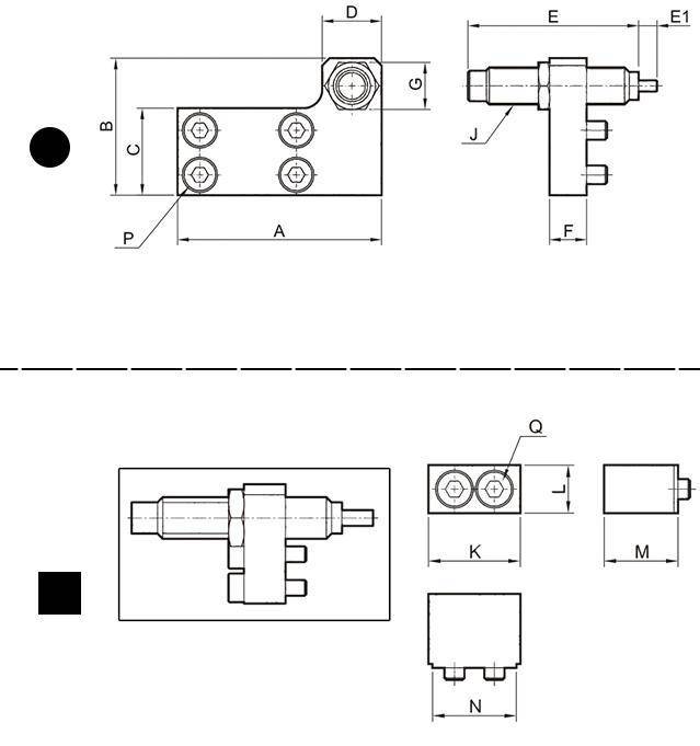 AIGNEP AUTOMATION - Pneumatic Actuators CG04DXA SERIES STROKE ADJUSTER AT RETRACTION END FOR SHOCK ABSORBER-1